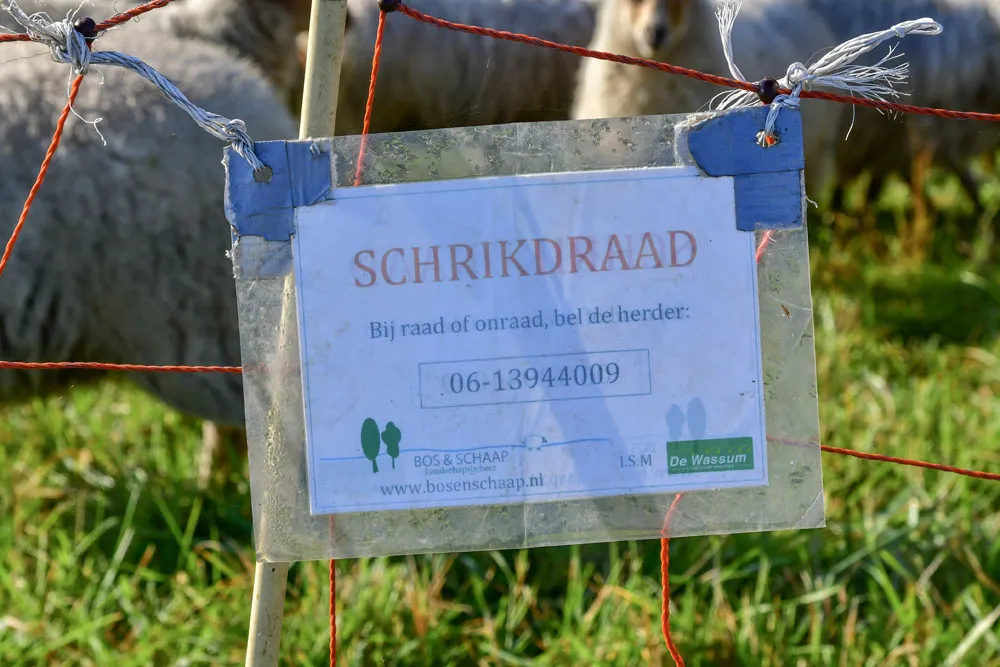 Contact schapenbeheerder voor het melden van problemen (EurECO)